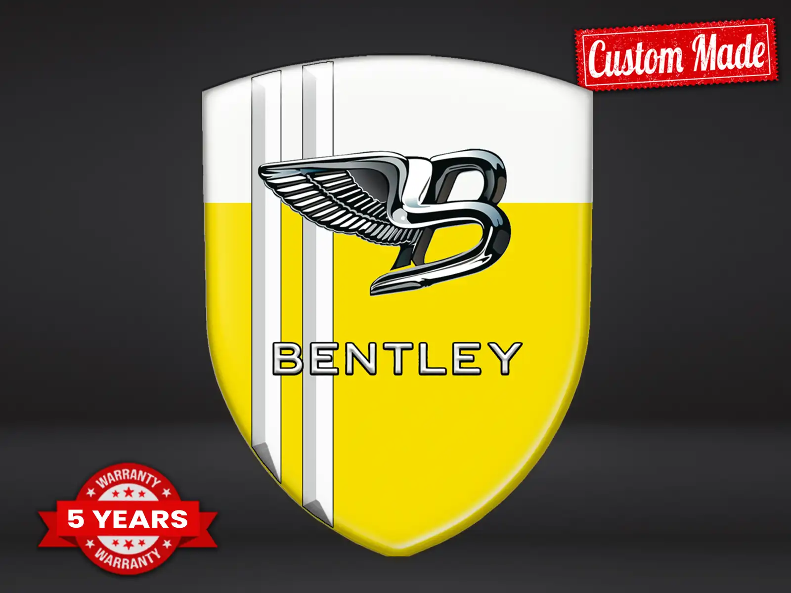 Bentley Emblemas Automóviles Pro Máximo Duradero Estilo Moderno